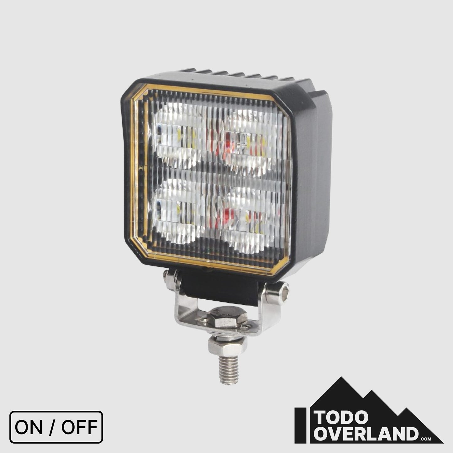 CAMP LIGHT LED DE 3" / CON INTERRUPTOR / 10-32V / MONTAJE SIMPLE